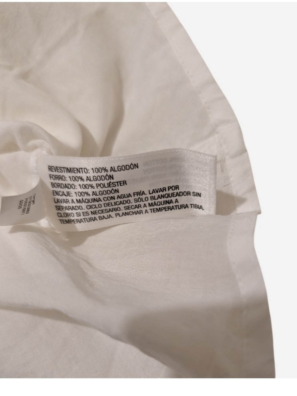 Universal Thread Cream Eyelet Peasant Top - Picture 7 of 10